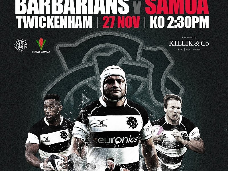 Barbarians v Samoa