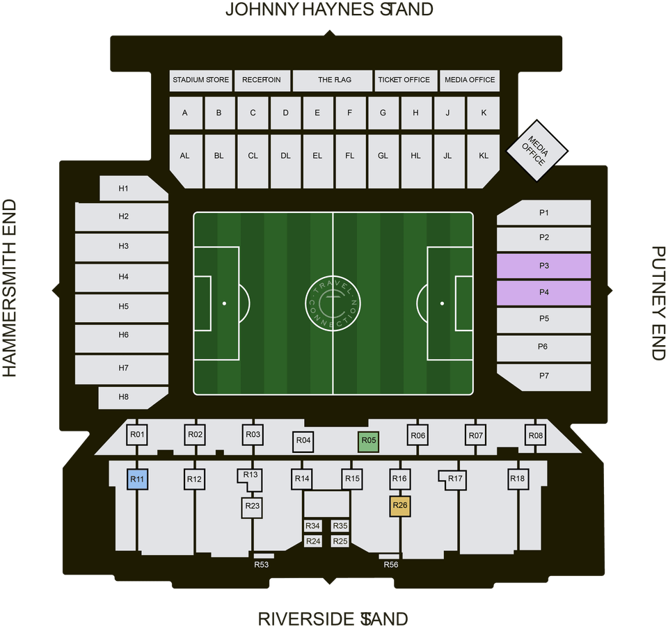 Mapa de asientos